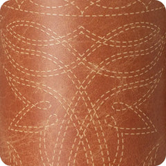 Saddle Stitch Cognac To-Go Tumbler 30oz