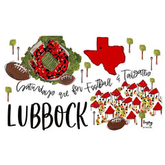 Saturdays in Lubbock Travel Mug 22oz