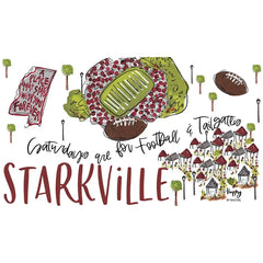 Saturdays in Starkville Tumbler 12oz