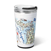 Michigan Party Cup 24oz