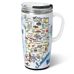 Indiana Travel Mug 22oz