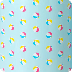 Beach Balls Skinny Can Cooler 12oz