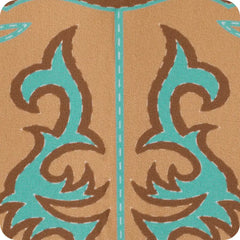 Boot Scootin' Turquoise Can Coolie