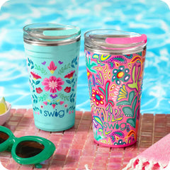 Flora Rosa Party Cup 24oz