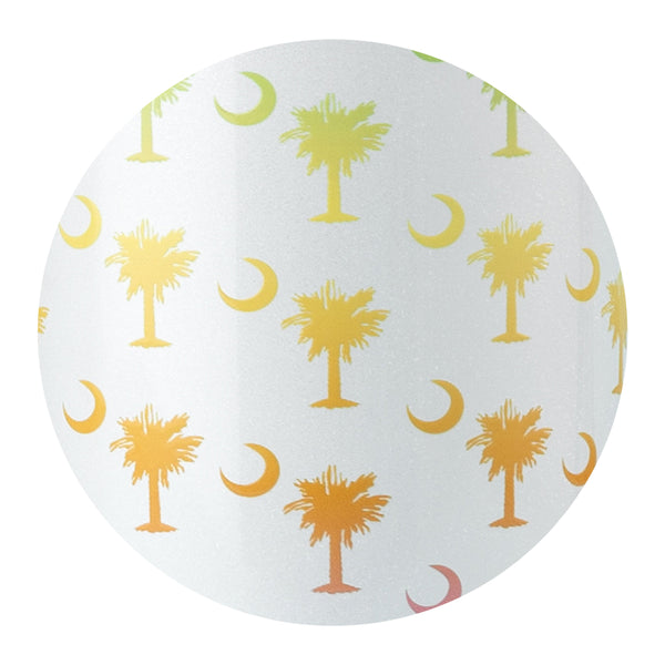 Swig Life South Carolina Palmetto Moon print pattern close-up detail