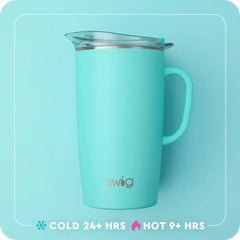 Shimmer Periwinkle Party Pitcher 64oz