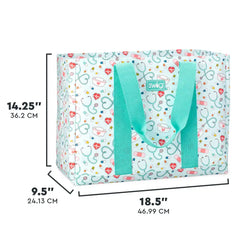 Scrub Life Jumbo Tote Bag