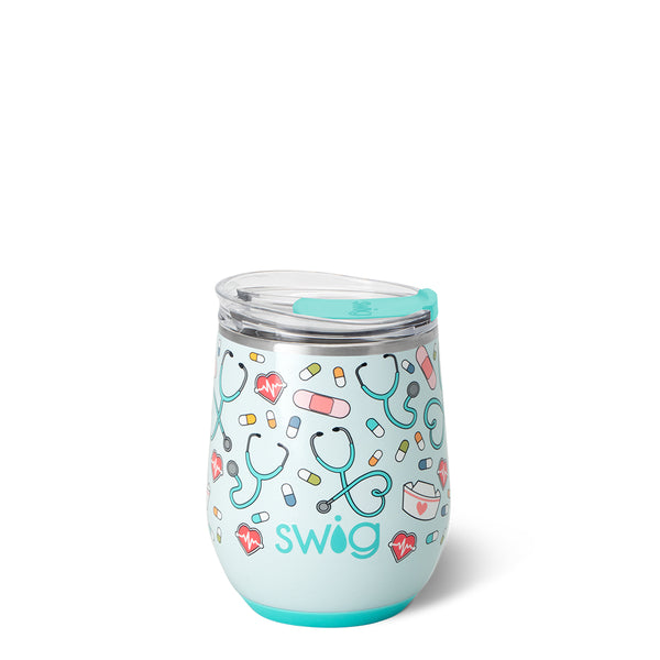 Swig Life 12oz Scrub Life Insulated Stemless Wine Cup