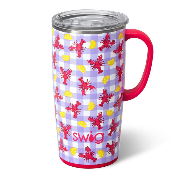 Swig Life 22oz Let the Good Times Boil Insulated Travel Mug with Handle