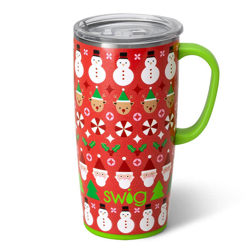 Swig Life 22oz Christmas Crew Insulated Travel Mug with Handle