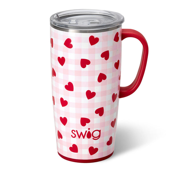 Swig Life 22oz Red Hots Insulated Travel Mug with Handle