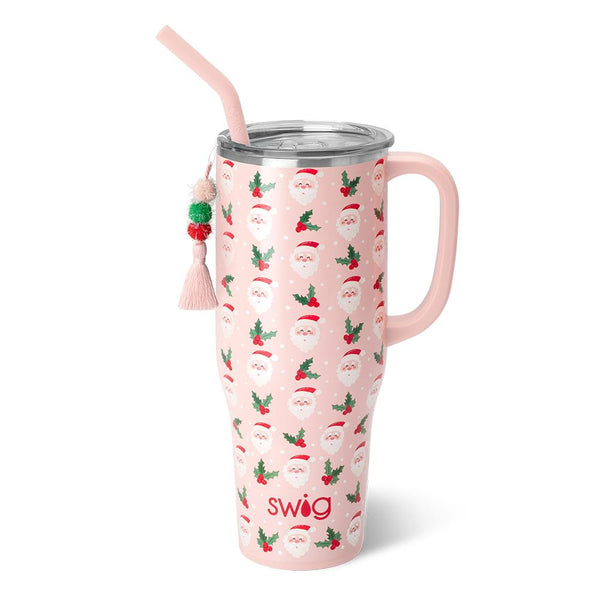 Swig Life 40oz Holly Jolly Insulated Mega Mug with Handle