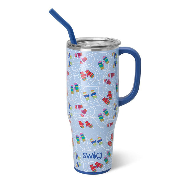 Swig Life 40oz Snow Day Insulated Mega Mug with Handle