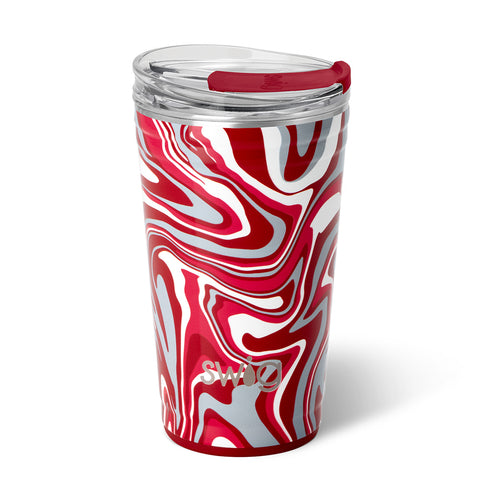 Fanzone Maroon + Black Party Cup (24oz)