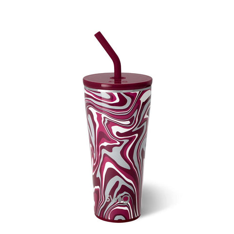 Saturdays in Auburn Straw Tumbler (32oz)