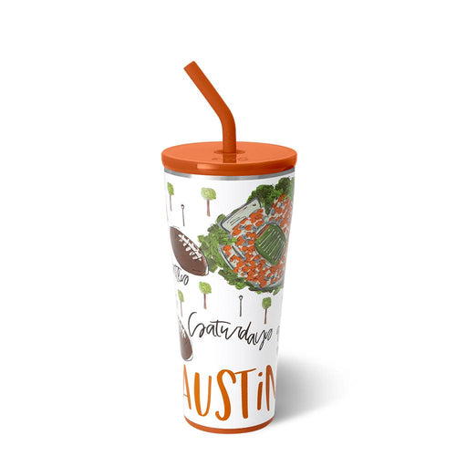 Swig Life 32oz Saturdays in Austin Insulated Straw Tumbler