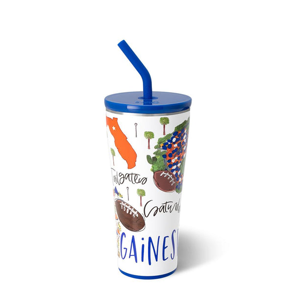 Swig Life 32oz Saturdays in Gainesville Insulated Straw Tumbler