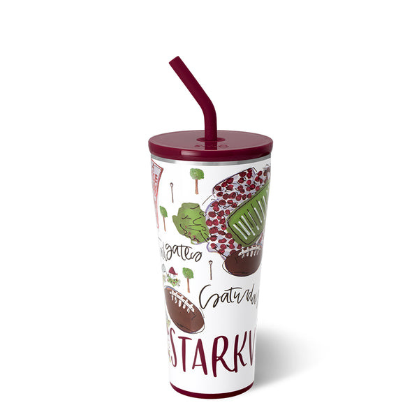 Swig Life 32oz Saturdays in Starkville Insulated Straw Tumbler