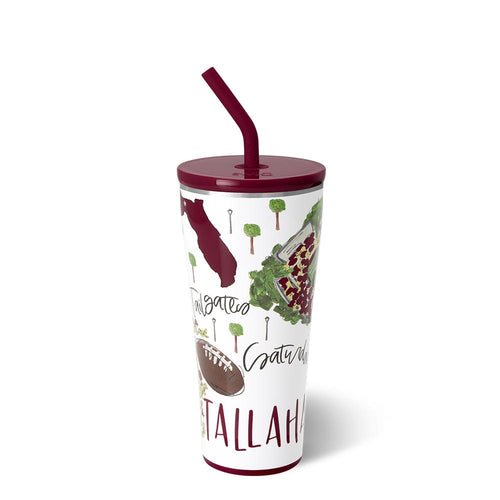 Swig Life 32oz Saturdays in Tallahassee Insulated Straw Tumbler