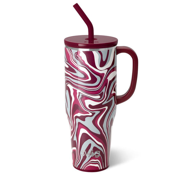 Swig Life 40oz Fanzone Maroon Insulated Mega Mug