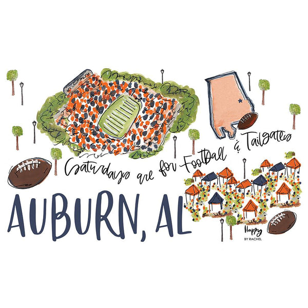 Swig Life Gameday Saturdays in Auburn artwork