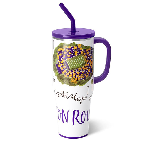 Swig Life 40oz Saturdays in Baton Rouge Insulated Mega Mug