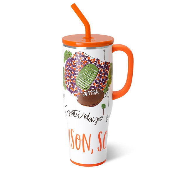 Swig Life 40oz Saturdays in Clemson Insulated Mega Mug