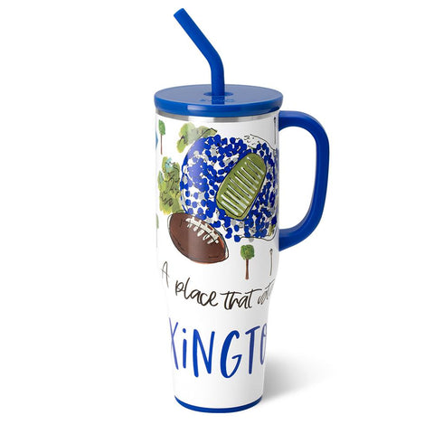 Fanzone Navy + Red Mega Mug (40oz)