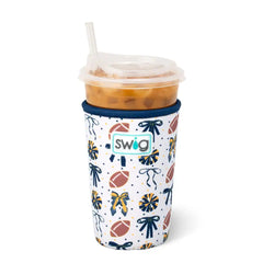 We've Got Spirit Navy + Yellow Medium Iced Cup Coolie