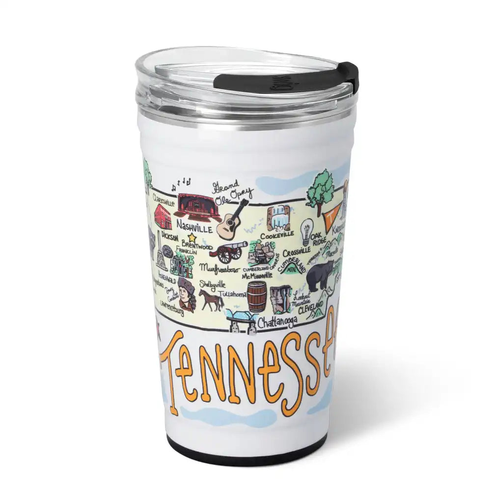 Tennessee Party Cup 24oz