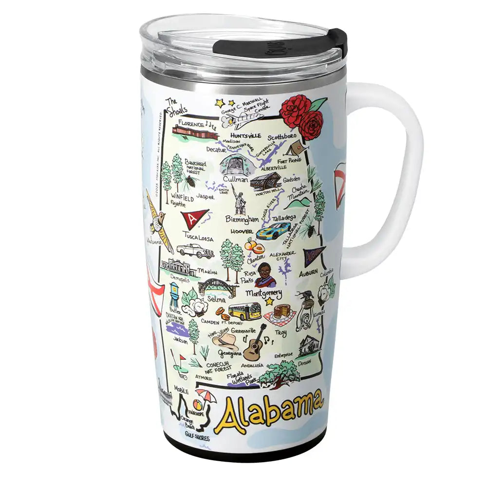 Alabama Travel Mug 22oz