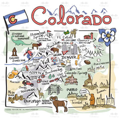 Colorado Medium Iced Cup Coolie