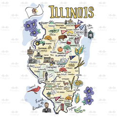 Illinois Tumbler 22oz