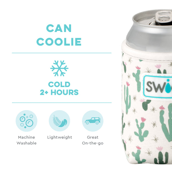 Swig Life Desert Child Insulated Neoprene Can Coolie temperature infographic - cold 2+ hours