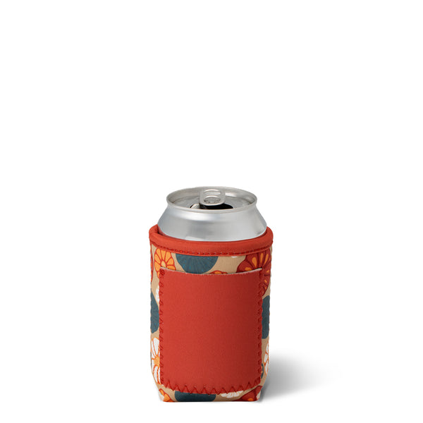 Swig Life Fall Harvest Insulated Neoprene Can Coolie with Storage Pocket