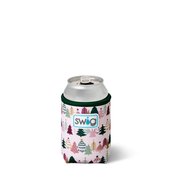 Swig Life Tinseled Trees Insulated Neoprene Can Coolie