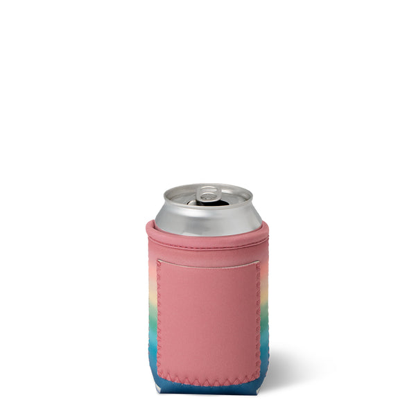 Swig Life Sunset Insulated Neoprene Can Coolie with Storage Pocket