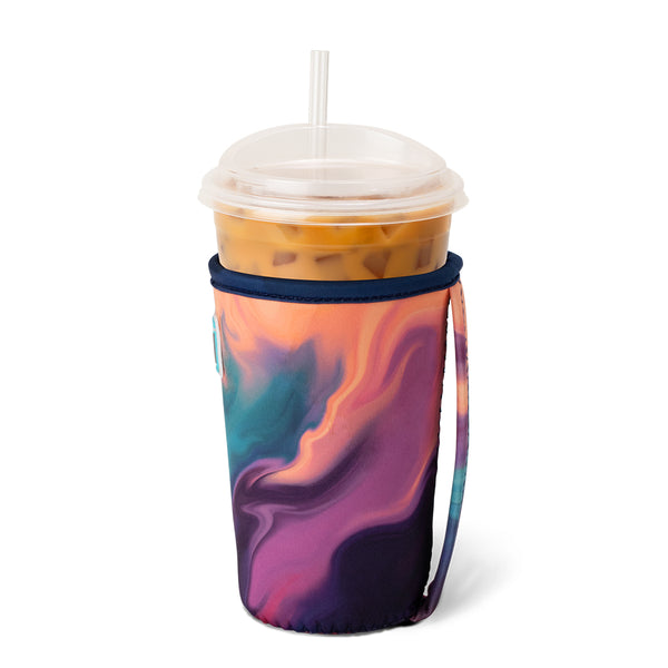 Swig Life Aura Insulated Neoprene Iced Cup Coolie with hand strap