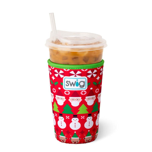 Swig Life Christmas Crew Insulated Neoprene Iced Cup Coolie