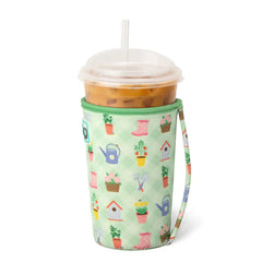 Green Thumb Medium Iced Cup Coolie