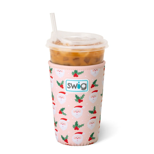 Swig Life Holly Jolly Insulated Neoprene Iced Cup Coolie