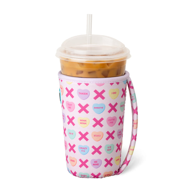 Swig Life Be Mine Insulated Neoprene Iced Cup Coolie with hand strap