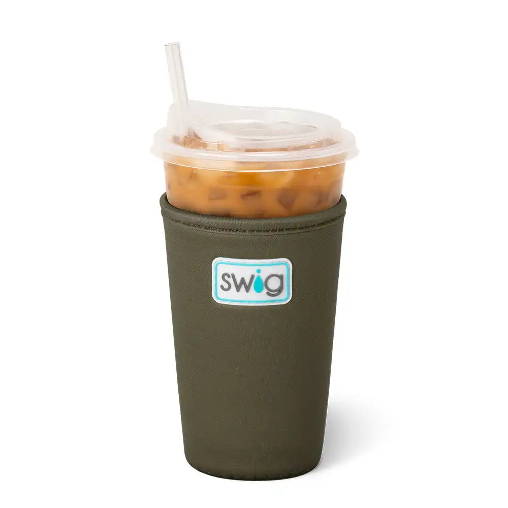 Olive Medium Iced Cup Coolie