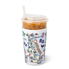 Delaware Medium Iced Cup Coolie