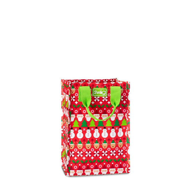 Swig Life Christmas Crew Laminated Tall Reusable Bag