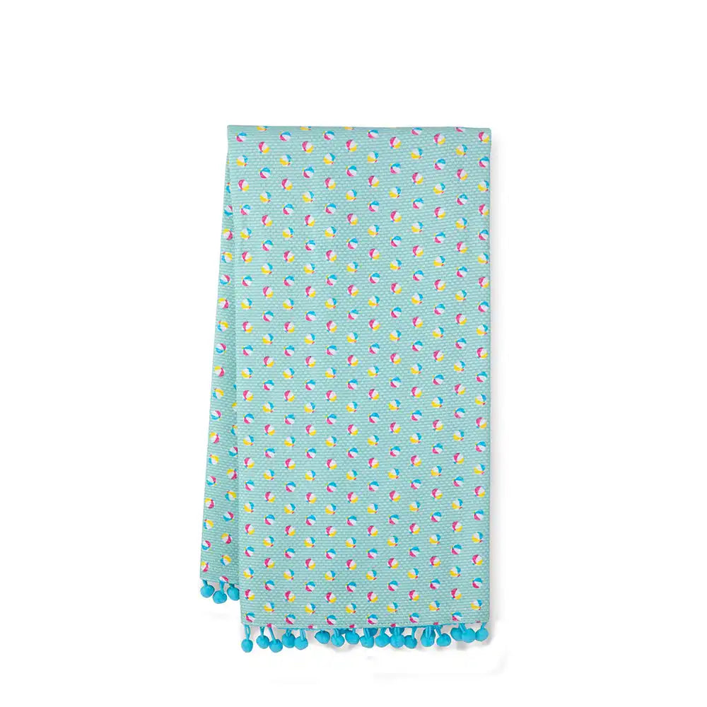 Beach Balls Tea Towel