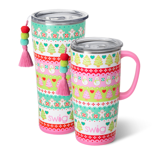 Swig Life Cookie Jar XL Set including a 22oz Travel Mug and a 32oz Tumbler