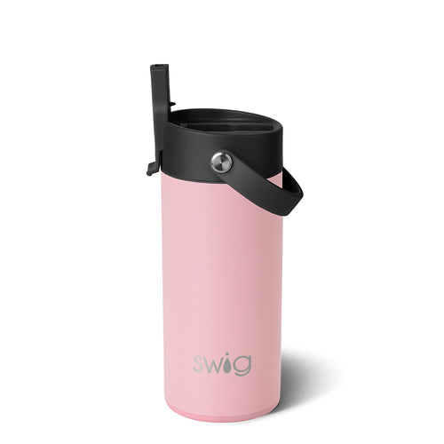 Swig Life 12oz Blush Insulated Flip + Sip Tumbler