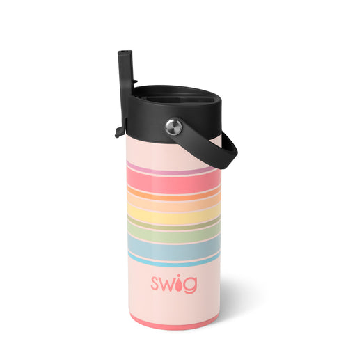 Swig Life 12oz Good Vibrations Insulated Flip + Sip Slim Tumbler