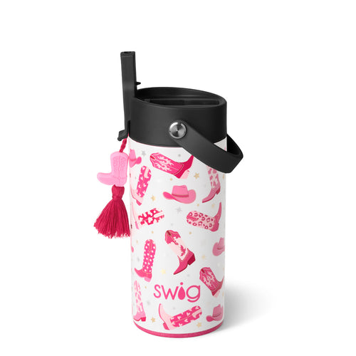 Swig Life 12oz Let's Go Girls Insulated Flip + Sip Slim Tumbler